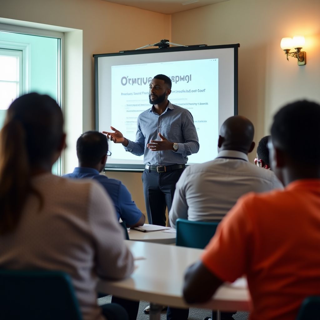 Client workshop in session